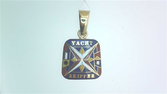 Pendente Arcadia Uomo Mare in Oro giallo YACHT SKIPPER P O/C 5.70 G - YACHT SKIPPER P O/C 5.70 G